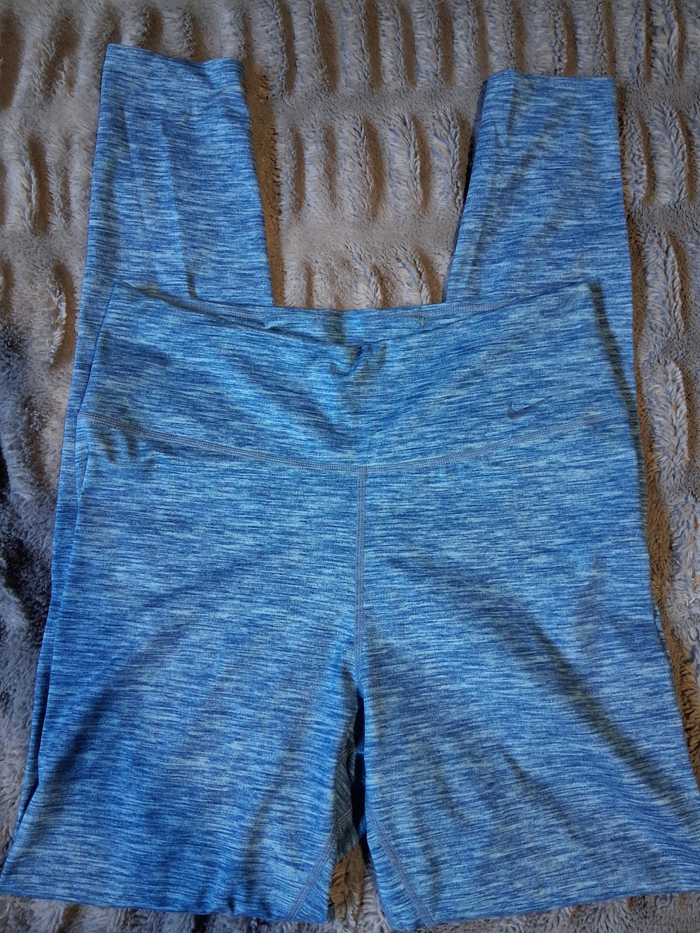 Woman's Nike Blue Heather Leggings
